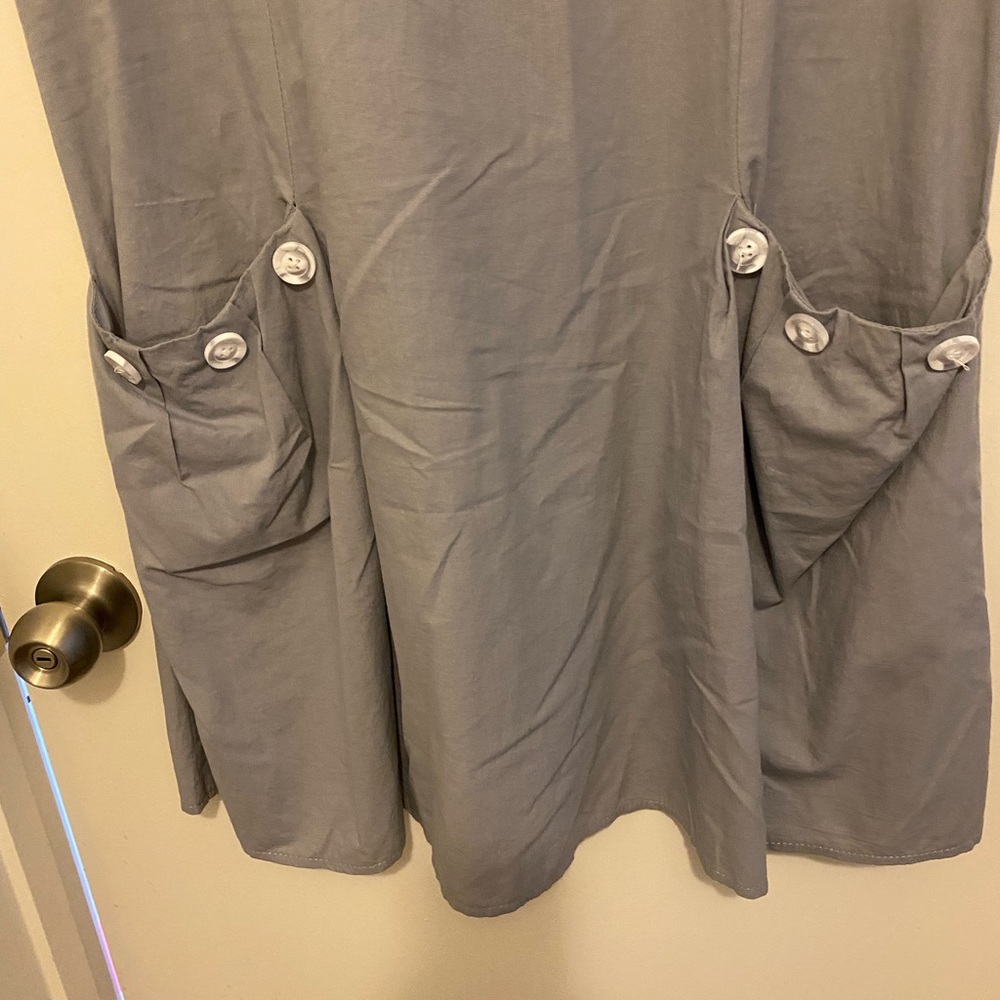 MISSLOOK Light Gray Dress